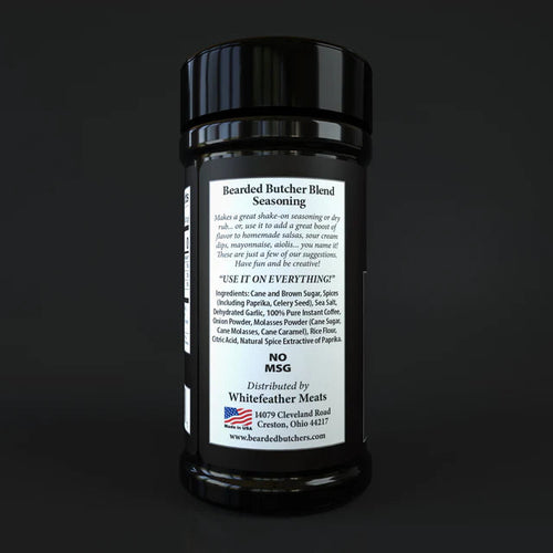 Bearded Butcher Blend Black Shaker Seasoning