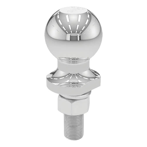 Curt 2 Trailer Ball (3/4 x 2-1/8 Shank, 3,500 lbs., Chrome, Packaged)