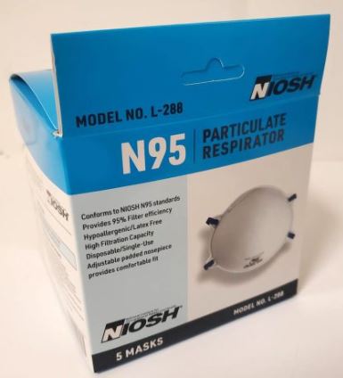 Harley L-288 N95 Particulate Respirator Mask