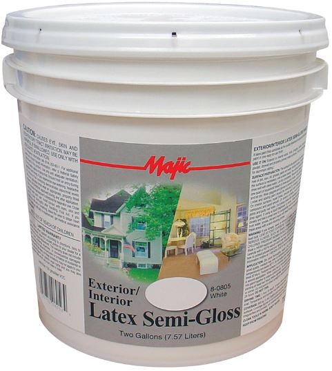 Majic Paints Exterior/Interior Latex Semi-Gloss Paint