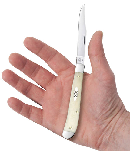 Case Smooth Natural Bone Slimline Trapper