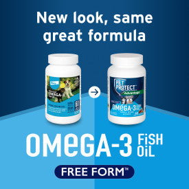 Free Form Omega-3 Fish Oil for Dogs and Cats