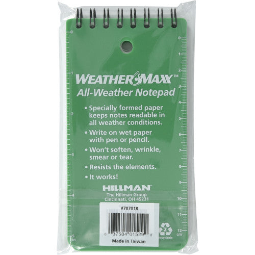 Hillman 48-page All-Weather Notepad