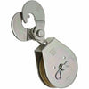 National Hardware Scissor Hook Single Pulley Zinc