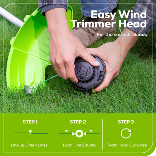 Greenworks 80V Cordless Battery String Trimmer (Attachment Capable) w/ 2.5 Ah Battery & Charger