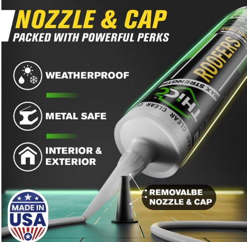 THICC Roofers Silicone Sealant Caulk