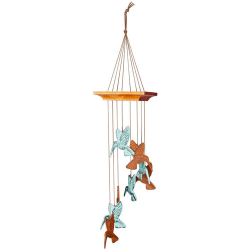 Woodstock Chimes Habitats Hummingbird Spiral Terra Celestial