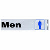 Hillman Men's Restroom Sign (2 x 8)