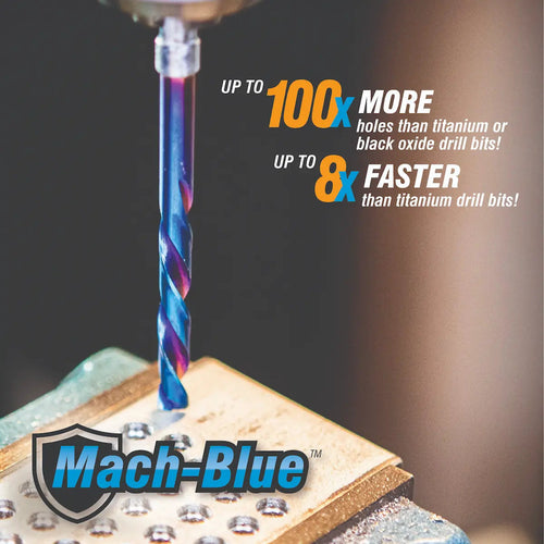Spyder Mach-Blue™ Armor Plated Drill Bits