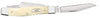 Case Knives Smooth Natural Bone Medium Stockman