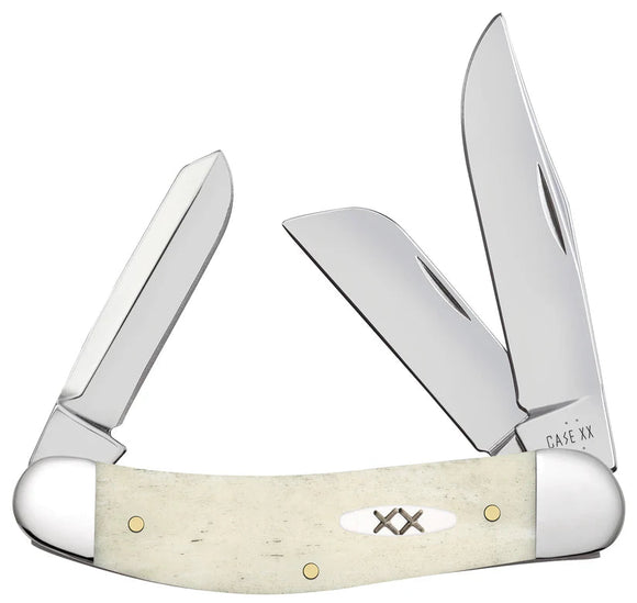 Case Knives Smooth Natural Bone Sowbelly