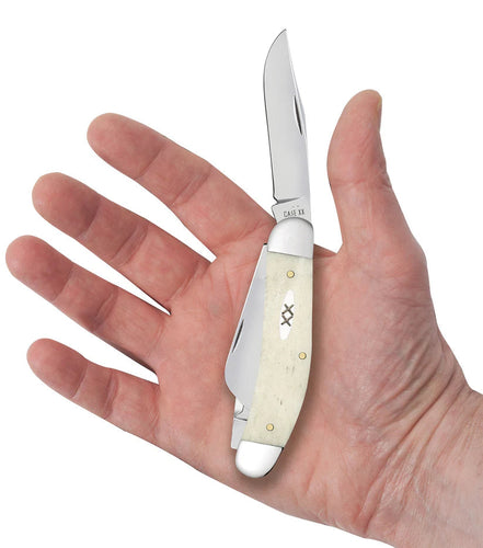Case Knives Smooth Natural Bone Sowbelly