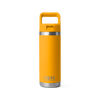 YETI RAMBLER® 18 Oz Water Bottle With Color-Matched Straw Cap