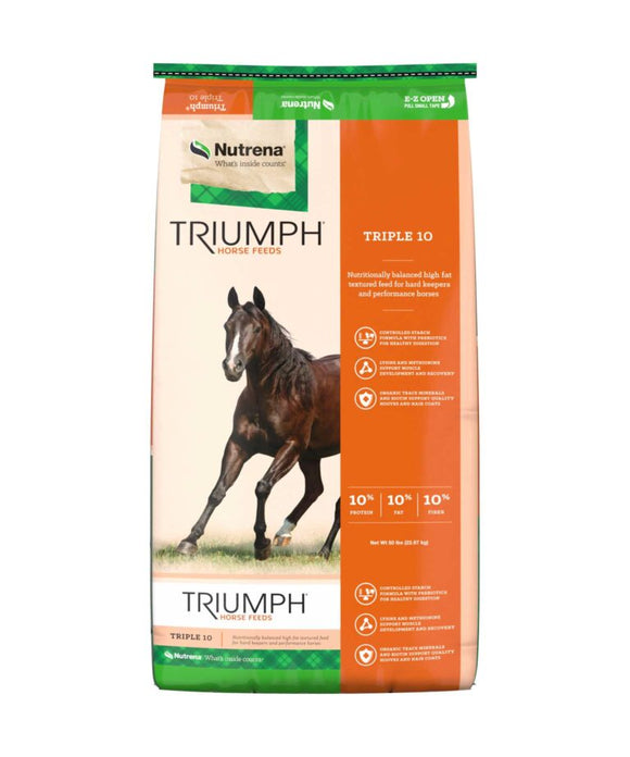 Nutrena Triumph Triple 10 Textured Horse Feed