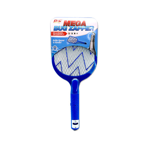 PIC Mega Bug Zapper Racket with Bottle Opener