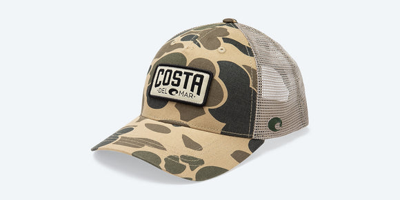 Costa Del Mar Duck Camo Trucker Hat