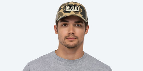 Costa Del Mar Duck Camo Trucker Hat