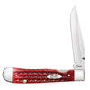 Case Kickstart Pocket Worn Old Red Bone Trapperlock