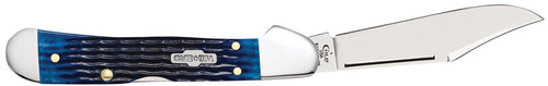 Case Knives Rogers Corn Cob Jig Blue Bone Mini CopperLock®