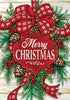 Custom Decor Mini Christmas Swag-Flag