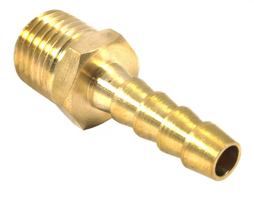 Forney Industries, Inc. Hose End, 1/4 in - 1/4 in MNPT