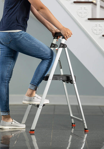 Tricam Industries 2-Step Aluminum Project Stool