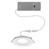 ETi Solid State Lighting 4″ LowPro Canless Direct Mount Downlight 5-CCT Color Preference® & Nightlight