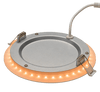 ETi Solid State Lighting 6″ LowPro Canless Direct Mount Downlight 5-CCT Color Preference® & Nightlight