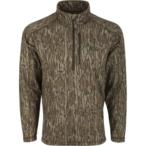 Drake Waterfowl 1/4 Zip Camo Pullover