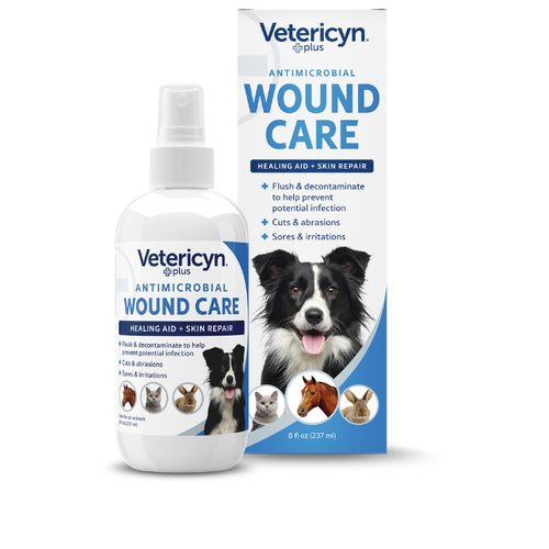Vetericyn Plus Antimicrobial All Animal Wound Care