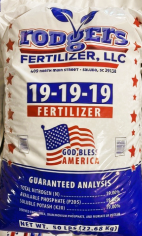 Rodgers Fertilizer 19-19-19