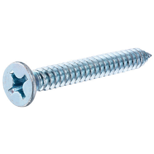 Hillman Zinc Flat Head Phillips Sheet Metal Screw #4 x 3/4