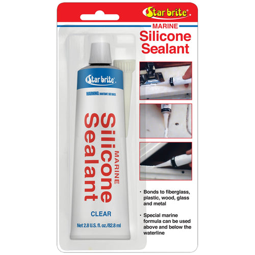 Star Brite Clear Silicone Sealant