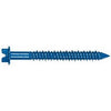 Masonry Screw Anchors With Bit, Hex Head, 1/4 x 2.75-In., 100-Pk.