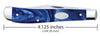 Case Smooth Blue Pearl Kirinite® Slimline Trapper